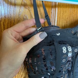 American eagle sz 0 sequin dress